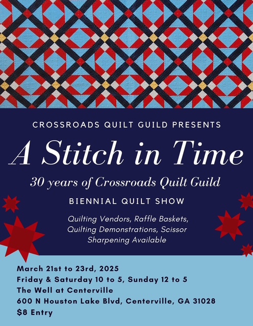 Crossroads Quilt Guild Show @ The Well at Centerville